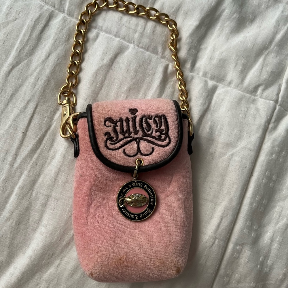 Juicy Couture Flip Phone Bag